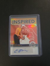2025 Leaf Women Of Sport Cameron Brink Inspired Orange 5/7 Auto LA Sparks