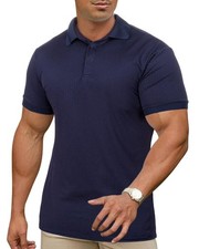 Men's Quick Dry Short Sleeve Golf Shirts Casual Slim Fit Polo Shirt for Worko...