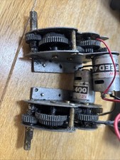 metal gearboxes with Speed 400 motors designed for 1/16 scale RC tanks
