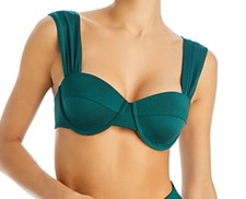 Evarae Audrey Bikini Top, Forest Green, US 8, 200