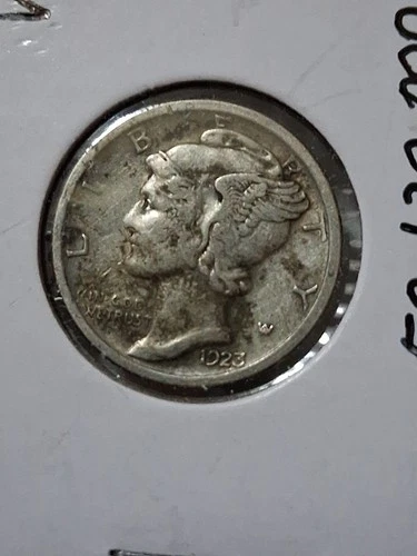 1923 Mercury Dime — photo from the most recent tracked eBay sale