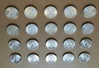 20 1964 Silver Kennedy Half Dollars 4 Denver 16 Philadelphia Mints Nice Lustre! — photo 9