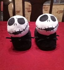 Disney Nightmare Before Christmas Jack Skellington Slippers Size Adult S/M 7/8