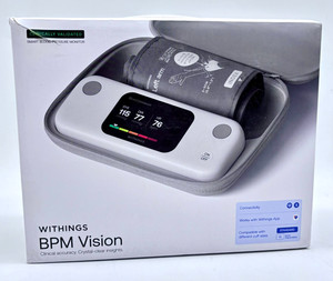 Withings BPM Vision Hi-Res Colored Screen Display Smart Blood Pressure Monitor