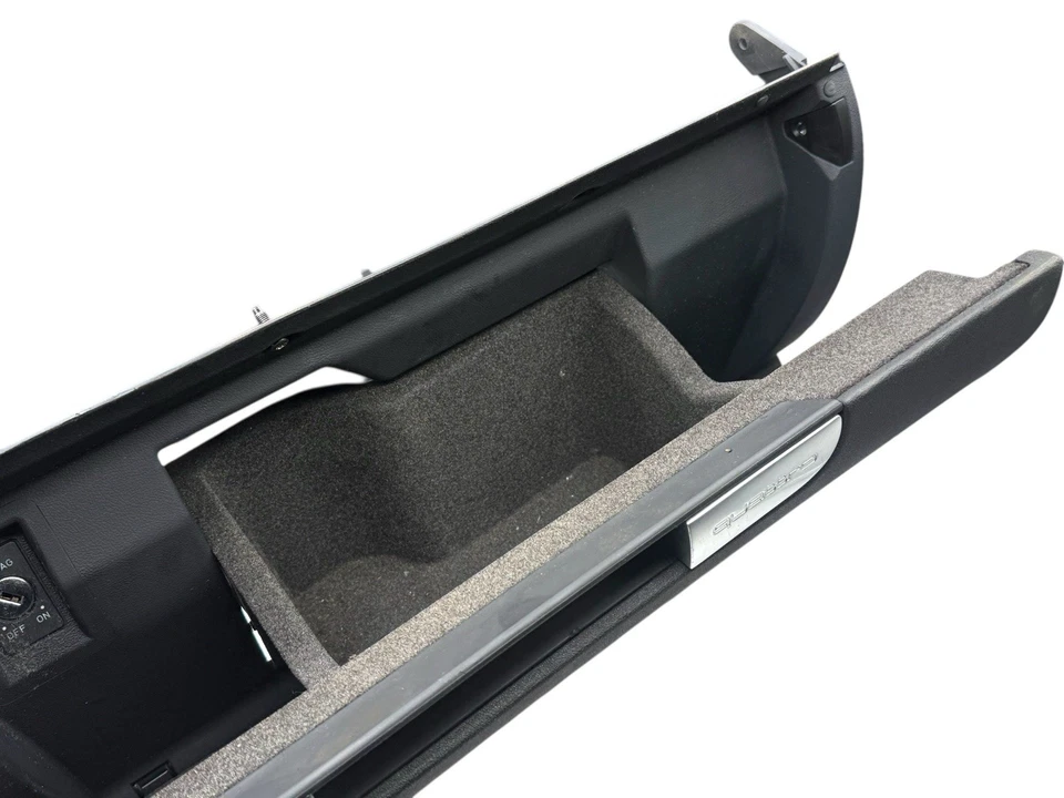 00-06 Audi TT Salpicadero GUANTERA Conjunto de Puerta OEM Borde Negro Bisel Foto 4 de 4