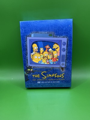 The Simpsons Complete Fourth Season 4 DVD Set 2004 Collector's