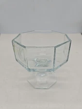 Candy Dish/ Bowl, Nut Bowl, Serving Bowl, Pedestal Octagon Shaped
