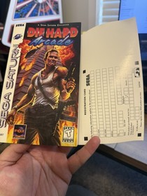 Die Hard Arcade (Sega Saturn, 1997) - CIB with REG CARD
