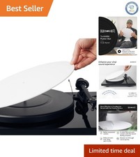 High-Quality 11.75  Acrylic Turntable Mat - Easy Upgrade for Vinyl Lovers