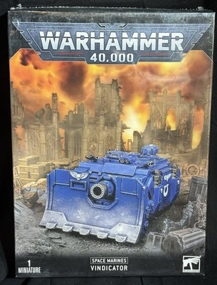 Warhammer 40k Space Marines Vindicator Tank Box Set NIB New Sealed