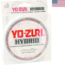 Yo-Zuri Hybrid 250-Yard Fishing Line - Clear 4-Pound Strength, Best Performance