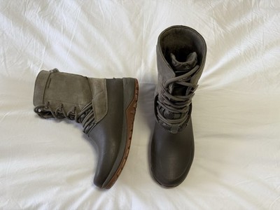 The North Face | Women s 9 | Yukiona Mid Boots Green Snow Winter Shoes