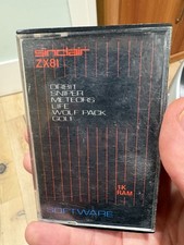 Sinclair Research ZX 81 - GAMES 1 - For 1K RAM 6 Games On Original Cassette 