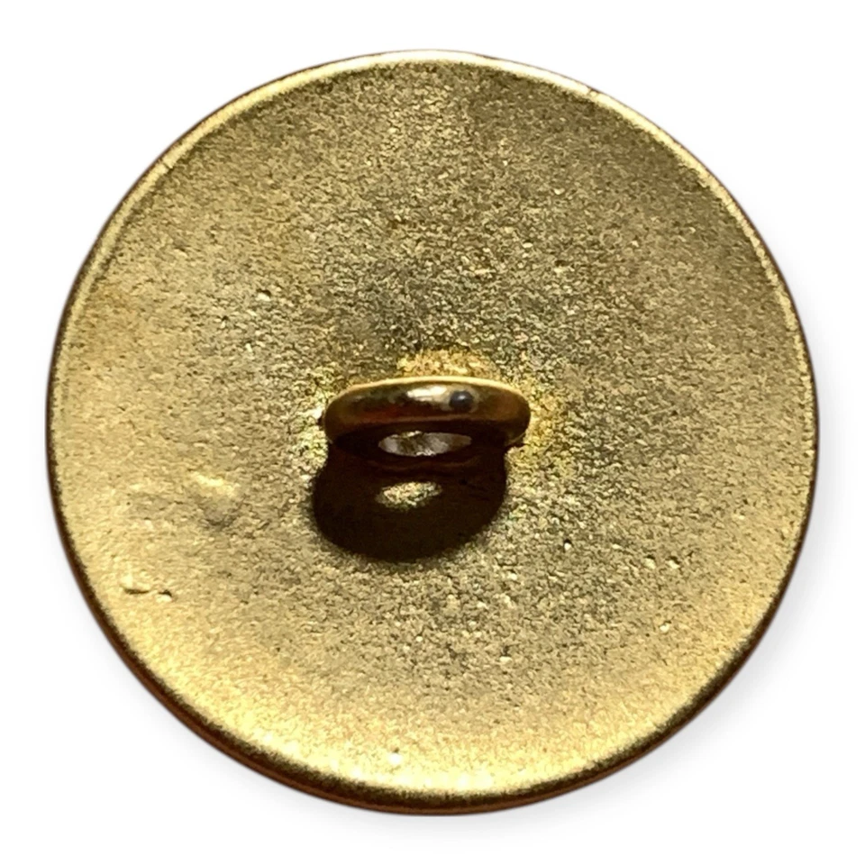 Suit Jacket Blazer Buttons Coat Of Arms Gold Black Enamel Vintage Button Rogatis - Image 3 of 4