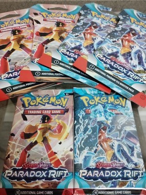 Paradox Rift Booster Packs (6) + Sleeved Boosters ~ Pokémon TCG