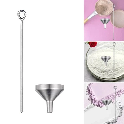 Elegant Aluminum Alloy Mini Funnel Set For Precise Liquid Pouring And Storage - Image 1 of 4