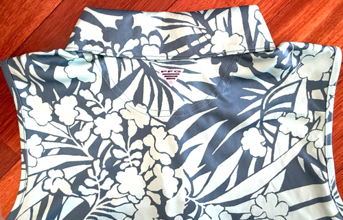 Columbia PFG Women’s Sleeveless Polo NWT M Omni-Shade UPF 50 Omni-Wick Resort - Picture 9 of 12