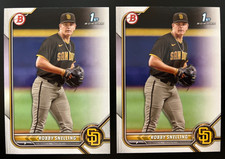 2 2022 Bowman Draft Robby Snelling #BD-82 1st Bowman RC ROOKIE CARD Marlins. rookie card picture