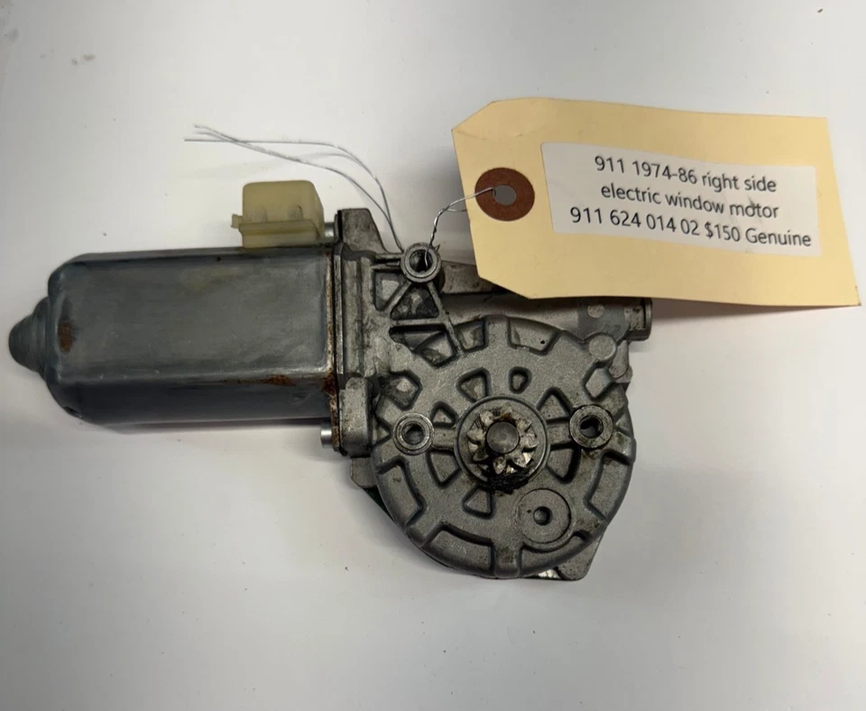 Motor de ventana eléctrica lateral derecho Porsche 911 1974-86 Foto 2 de 4
