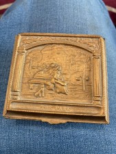 embossed brass jewelry trinket box The Park
