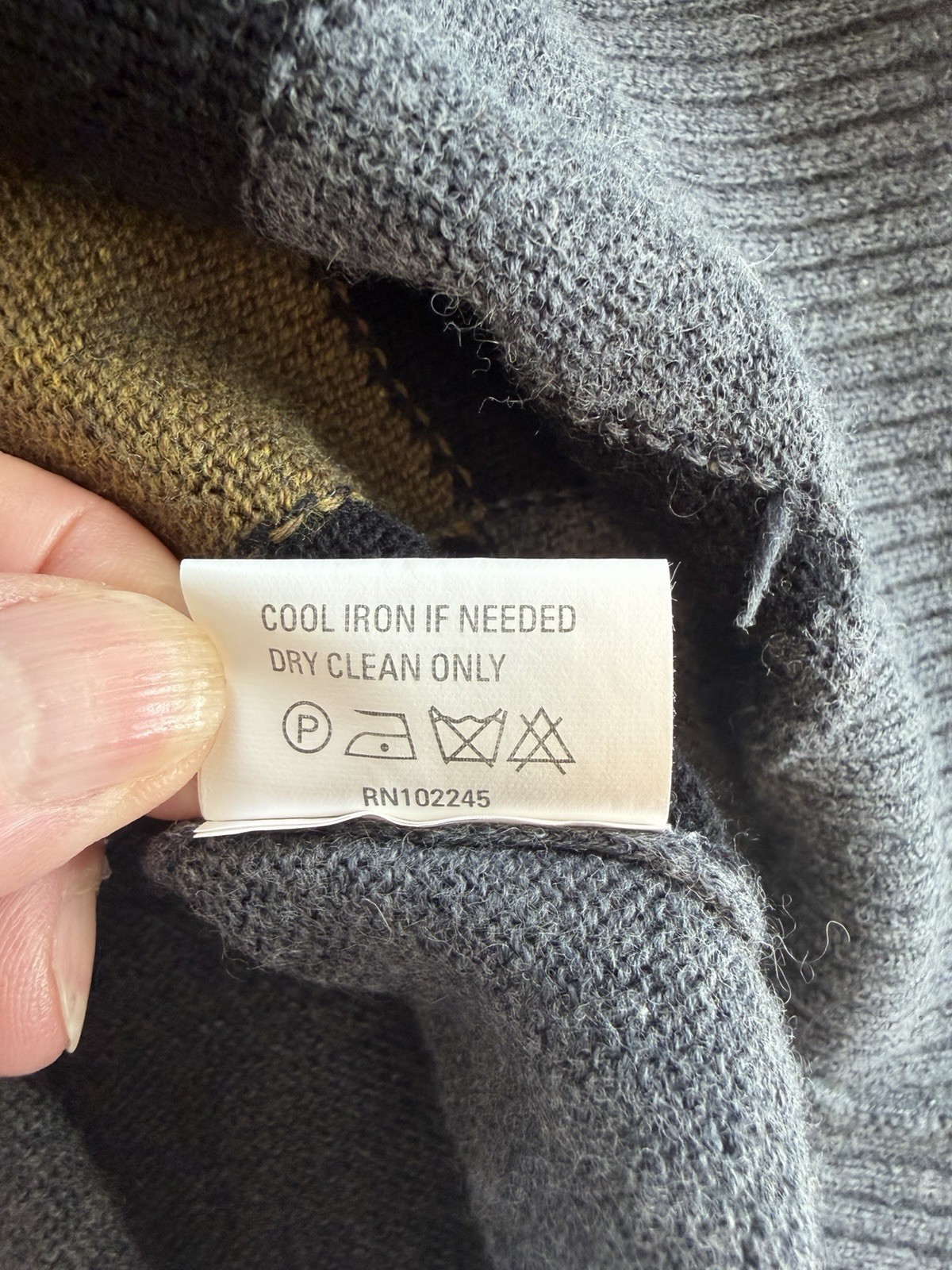 Robert Talbott Men's Pullover Sweater Argyle Size… - image 6