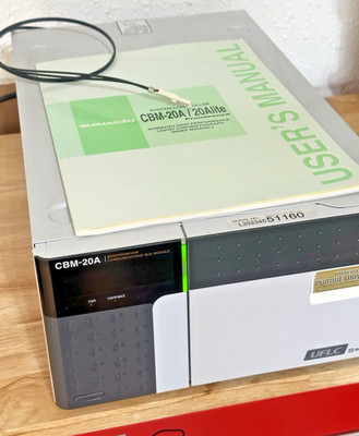 Shimadzu HPLC CBM-20A Prominence Communications Bus Model 120v W/ Manual Works