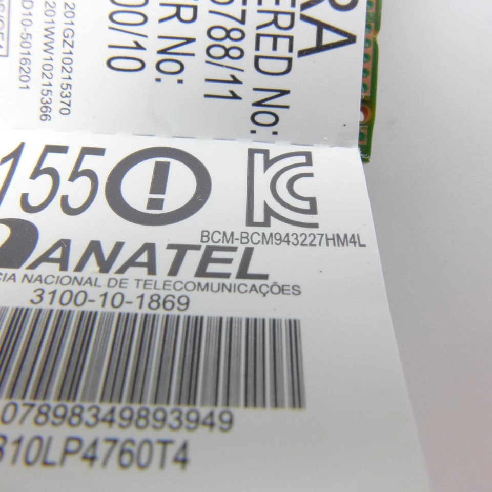 Broadcom BRCM1053 scheda wifi wireless wifi card (Half) Mini PCI Express 802.11b - Immagine 2 di 2