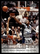 2014-15 Upper Deck NCAA March Madness Alonzo Mourning #AM-1 Georgetown Hoyas