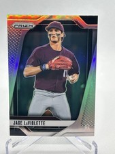 2025 Panini Prizm - Jace LaViolette, Jace LaViolette #42 Silver Prizm (RC)