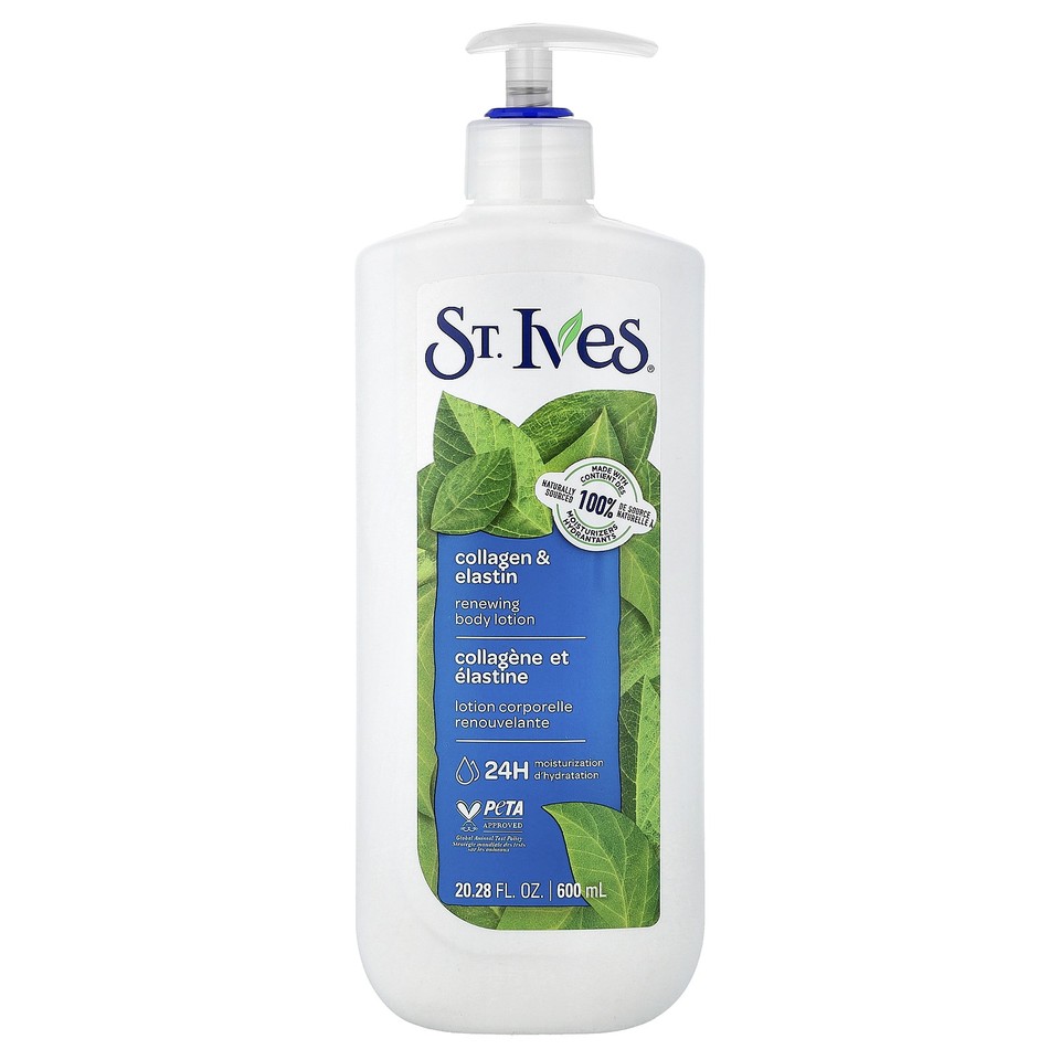 Renewing Body Lotion, Collagen & Elastin, 20.28 fl oz (600 ml)