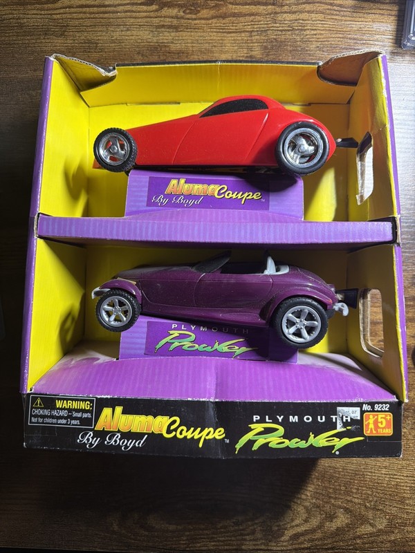 lanard plymouth prowler, and aluma coupe boyd 9232