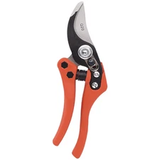 Zenport Q20 Euro-Pro Small Horticulture Pruner, Orange