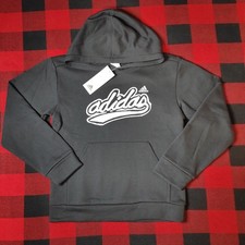 adidas - Pullover Hoodie - Black - Youth Size Medium 10-12 