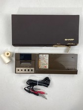 Sharp CE-122 Cassette Interface Printer calculator With Case
