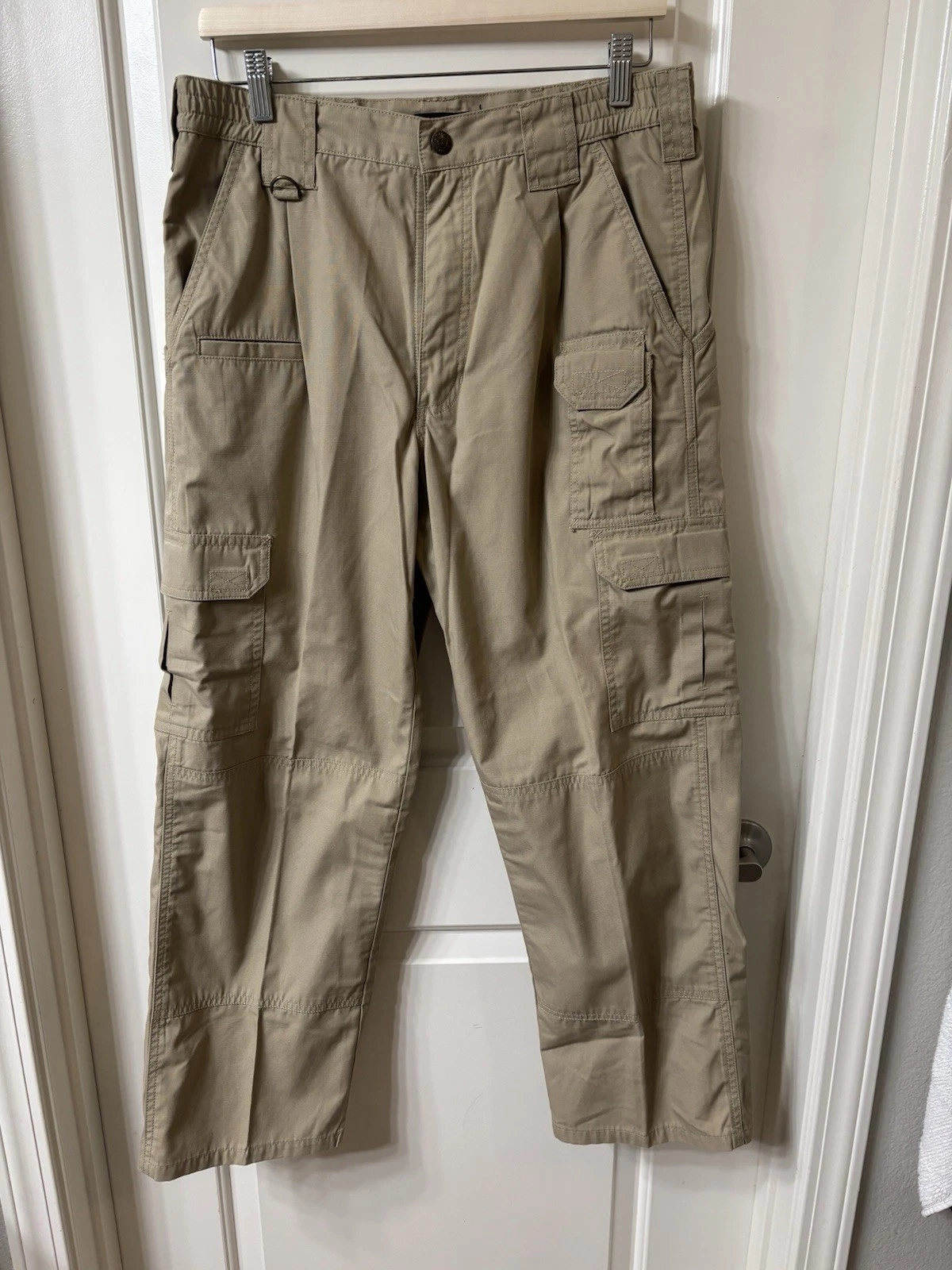 Tactical 5.11 Cargo Pants Beige Size 30x30 Outdoor Hiking Camping Hunting