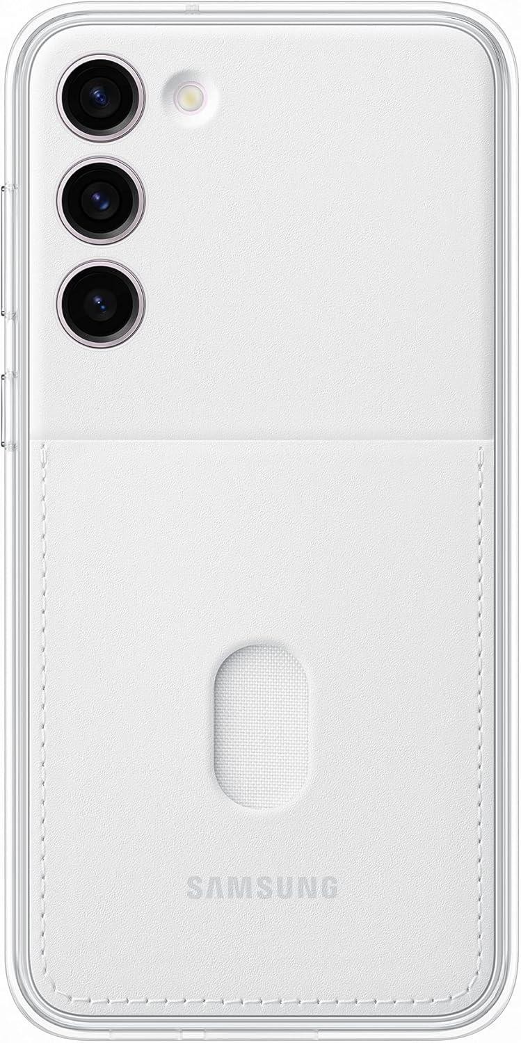 Genuine / Official Samsung Galaxy S23+ Plus Frame Case / Cover - White - New