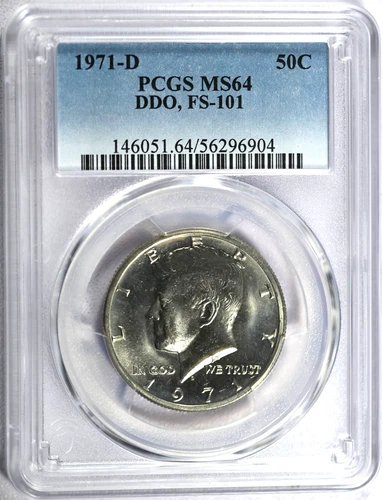Photo of a 1971-D Kennedy Half Dollar from an eBay listing that sold on Jul 22, 2026