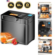 2LB Convection Bread Maker Dual Heaters, 710W...