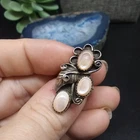 Vintage Southwest Sterling Silver Mother Of Pearl Ring Sz 6