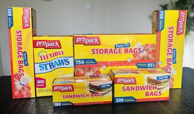 PROPACK FAMILY Disposable Plastic Bags Great Bags For Home, office ,Sandwich ,