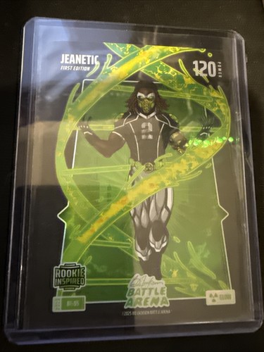 2026 Bo Jackson Battle Arena Ken Griffey Set Jeanetic Glow Battlefoil