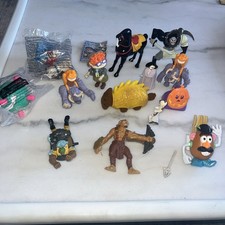 Lot Of 14 Vintage McDonald  s Burger King Happy Meal Toys