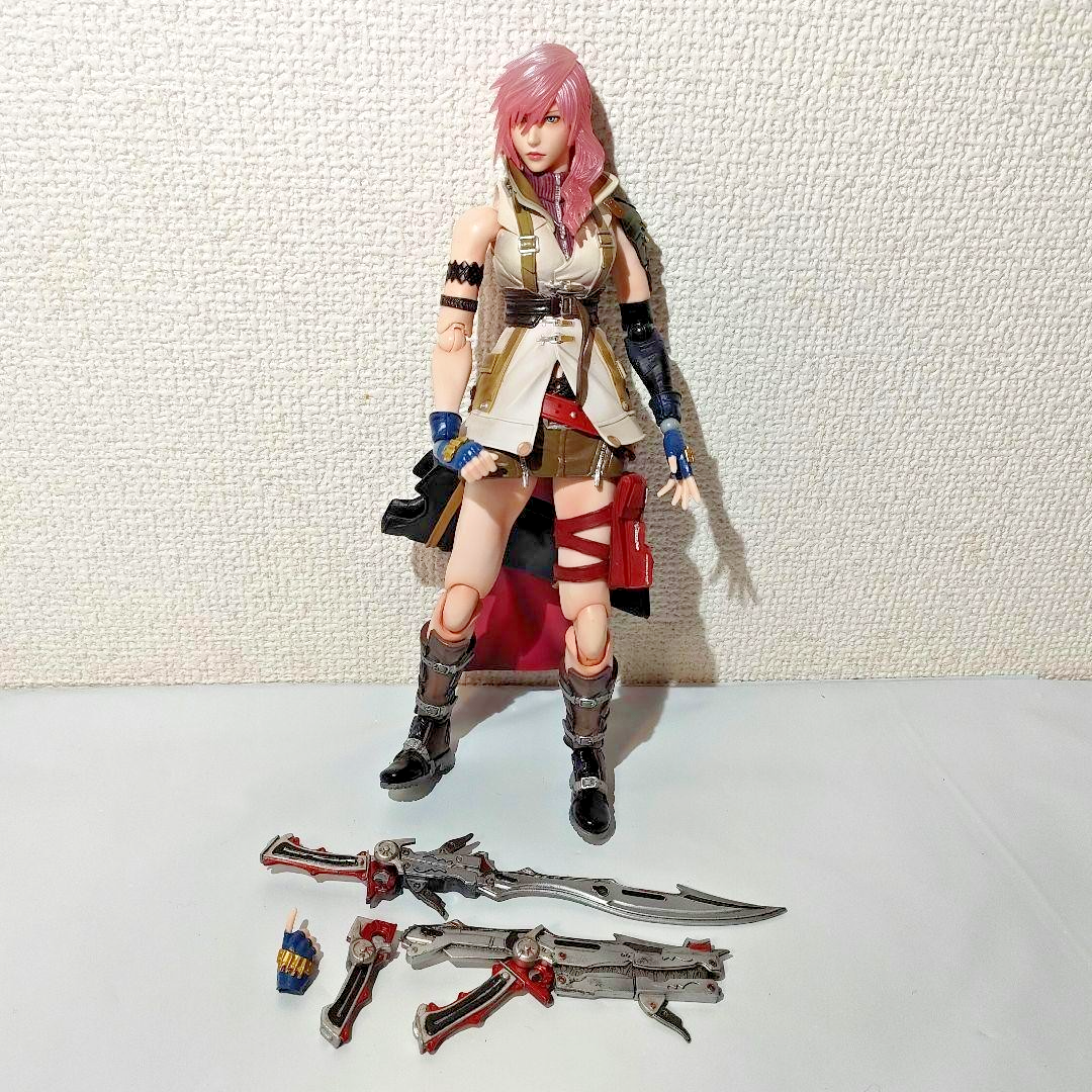 DISSIDIA FINAL FANTASY PLAY ARTS改 ライトニング(未使用品) 【公式通販】