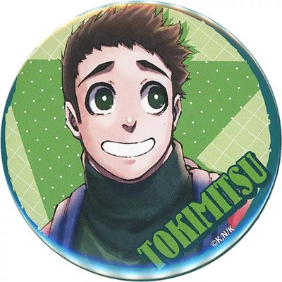 Seishi Tokimitsu BLUELOCK 75mm Can Badge Pin Collectible Accessories