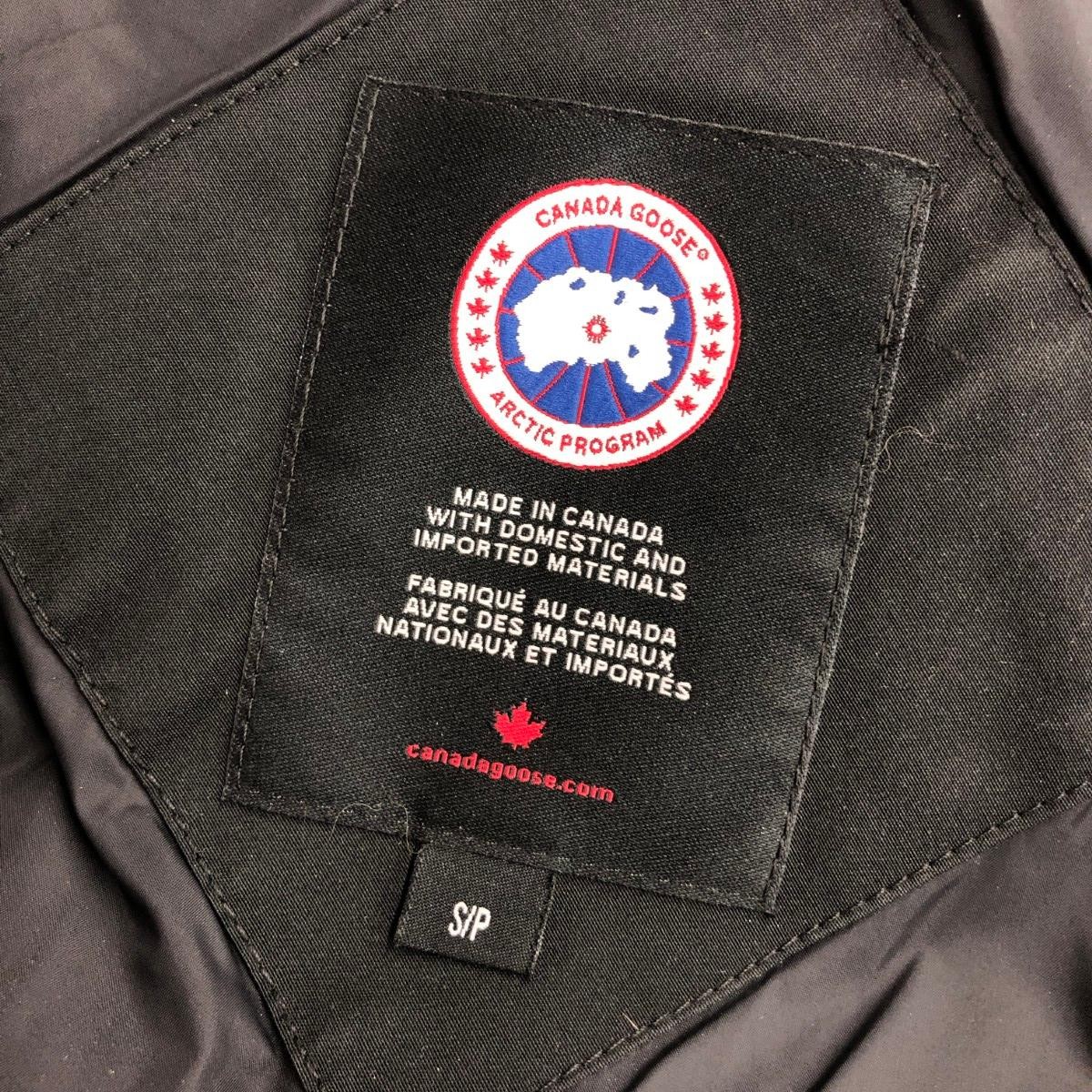 CANADA GOOSE Canada Goose Down Coat/SNOW MANTRA Size: S Coyote fur Black Men's thumbnail 4
