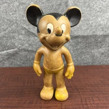 VINTAGE WALT DISNEY 8" MICKEY MOUSE  By The Sun Rubber Company USA