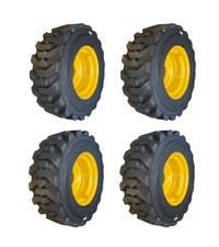 HD 12-16.5 Guard Dog Skid Steer Tires/Rims for New Holland L175 & more