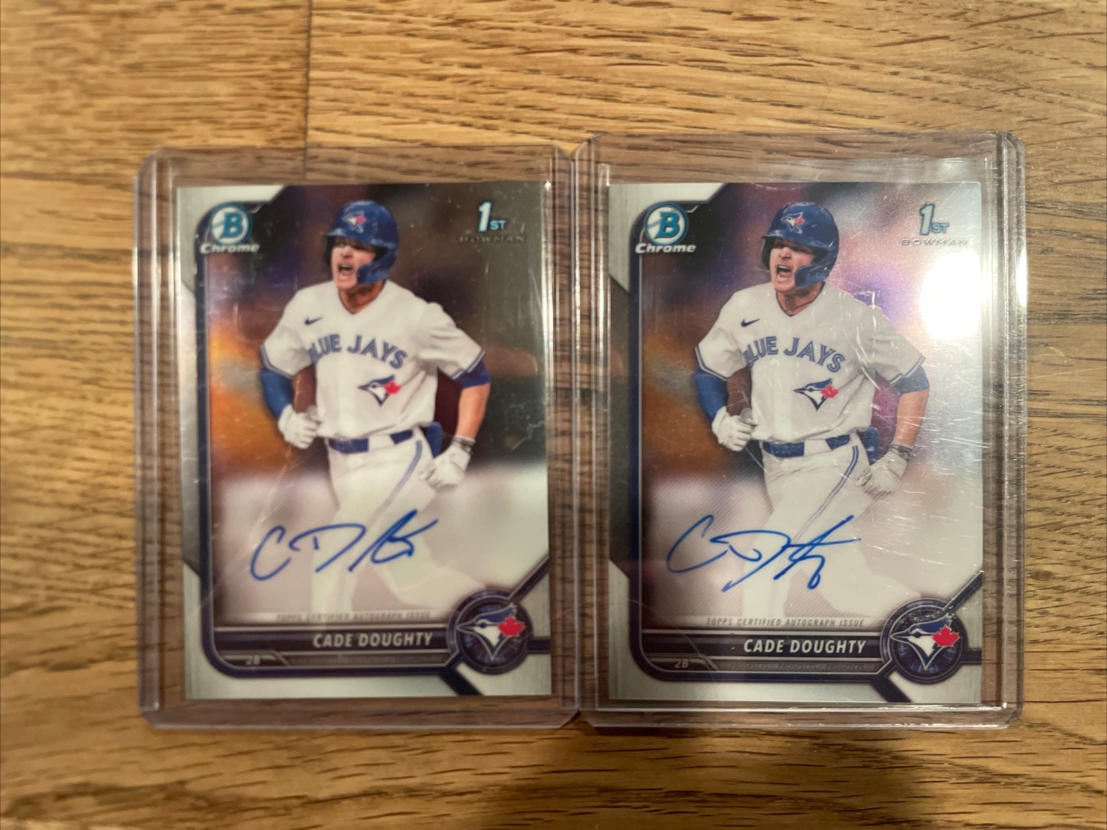 2022 Bowman Draft - Chrome Draft Pick Autographs Cade Doughty #CDA-CDY (AU, RC)