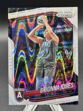 2025 Panini Prizm WNBA #107 Brionna Jones White Seismic Prizms