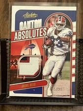 ANDRE REED 2024 ABSOLUTE CANTON ABSOLUTES BILLS HOF PRIME JERSEY PATCH RELIC /99